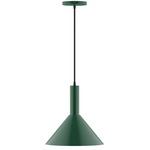Stack Chase Pendant - Forest Green