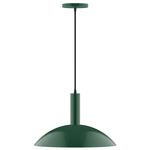 Stack Glow Pendant - Forest Green
