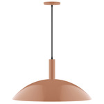 Stack Half Dome Pendant - Terracotta