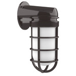 Vaportite II Outdoor Wall Light - Architectural Bronze / Frosted