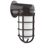 Vaportite Outdoor Wall Sconce - Architectural Bronze / Frosted