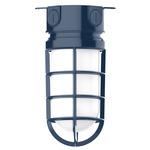 Vaportite Outdoor Ceiling Light Fixture - Navy / Frosted