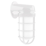 Vaportite II Outdoor Wall Light - White / Frosted
