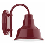 Warehouse Hook Outdoor Wall Light - Barn Red