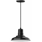 Warehouse Outdoor Pendant - Black