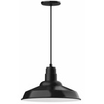 Warehouse Outdoor Pendant - Black