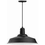 Warehouse Outdoor Pendant - Black