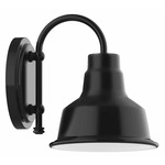 Warehouse Hook Outdoor Wall Light - Black