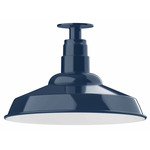 Warehouse Outdoor Ceiling Light Fixture - Navy