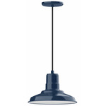 Warehouse Outdoor Pendant - Navy