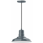 Warehouse Outdoor Pendant - Slate Gray