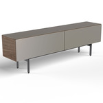 Malmo Long Sideboard - Black / Walnut/ Bronze Mirror