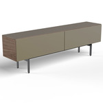 Malmo Long Sideboard - Black / Walnut / Bronze Lacquer