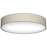 Ashton Flush Mount Ceiling Light - Silk Cream