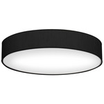 Ashton Flush Mount Ceiling Light - Silk Ebony