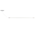 Wand Linear Pendant - White / Bare