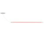 Wand Linear Pendant - White / Red Mesh