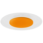 Eclipse II Wall / Ceiling Light - Orange / Frosted