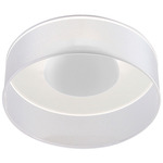 Eclipse Ceiling Light - White / Frosted
