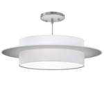 Tong Planetary Pendant - Nickel / Silk Gunmetal