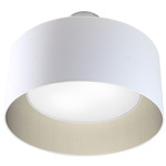 Inny Pendant - Nickel / Silk Cream