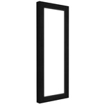 Tablet Wall Sconce - Ebony Stained Veneer / White