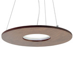 Portal Pendant - Walnut Stained Veneer