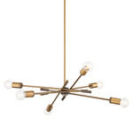 Chino Chandelier - Patina Brass