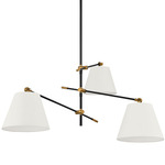 Navin Chandelier - White