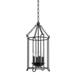 Lassen Chandelier - Black Iron