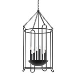 Lassen Chandelier - Black Iron