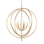 Fillea Pendant - Vintage Gold Leaf