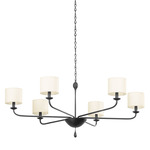 Osmond Chandelier - Black Iron