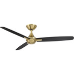 Blitzen Smart Ceiling Fan - Soft Brass / Matte Black