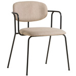 Frame Dining Chair - Set of 2 - Black / Beige