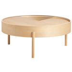 Arc Coffee Table - Discontinued Model - White Pigmented Oak