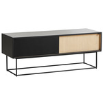 Virka Sideboard - Black / Black Painted Oak / Oiled Oak