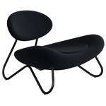 Meadow Lounge Chair - Black / Vidar 554