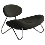 Meadow Lounge Chair - Chrome / Nara 03