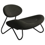 Meadow Lounge Chair - Black / Nara 03