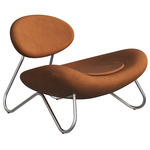 Meadow Lounge Chair - Brushed Steel / Envy 20320