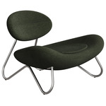 Meadow Lounge Chair - Brushed Steel / Barnum 09