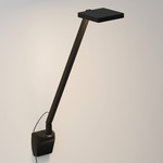 Focaccia Solo Tunable White Plug-in Wall Light - Matte Black