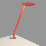 Focaccia Solo Tunable White Desk Lamp - Matte Fire Red