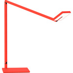 Focaccia Tunable White Desk Lamp - Matte Fire Red