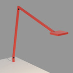 Focaccia Tunable White Desk Lamp - Matte Fire Red