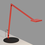 Focaccia Tunable White Desk Lamp - Matte Fire Red