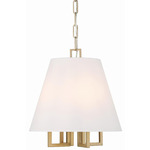 Westwood Chandelier - Vibrant Gold / White