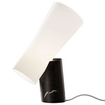 Nile Table Lamp - Black / White