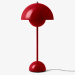 Flowerpot VP3 Table Lamp - Vermilion Red / Vermilion Red